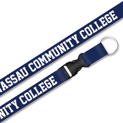 Nassau County Community College Lanyard with Buckle
