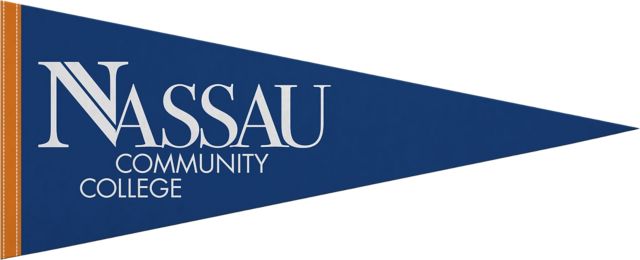 Nassau County Community College 12X30 Full Color Pennant