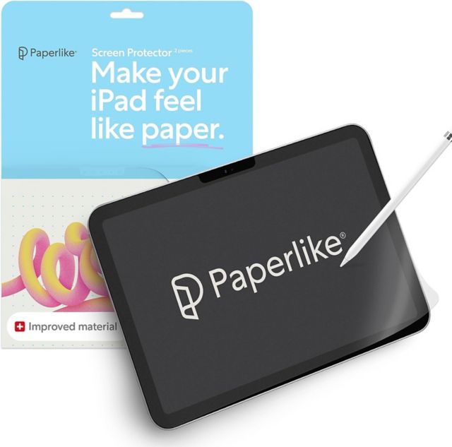 Paperlike 2.1 iPad Screen Protector, iPad 10.9in, Clear