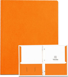 PORTFOL 2PKT 3PRONG ORANGE