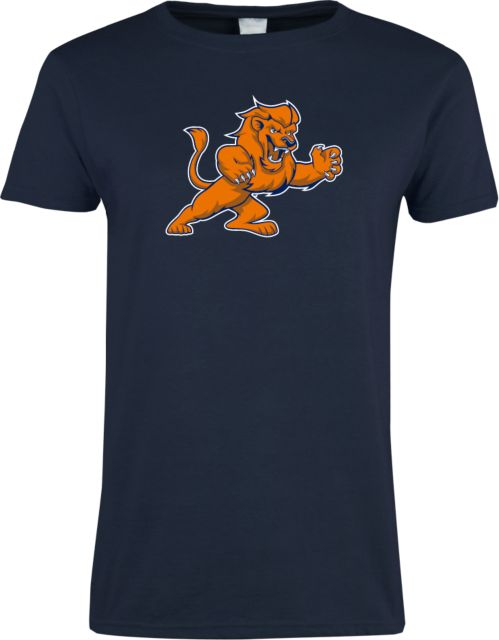 Nassau CC Womens Short Sleeve Tee Lion Mascot - ONLINE ONLY