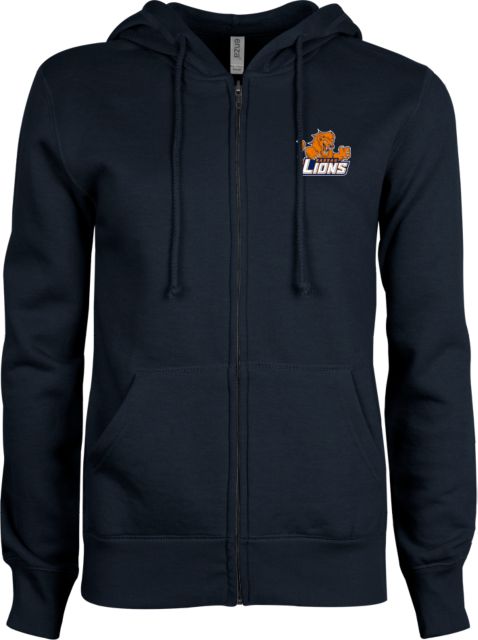 Nassau CC ENZA Womens Fleece Full Zip Hoodie Primary Mark - ONLINE ONLY