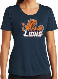 Nassau CC Womens Performance Short Sleeve Tee Primary Mark - ONLINE ONLY