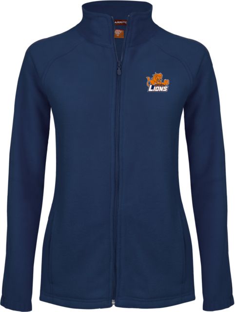 Nassau CC Womens Fleece Full Zip Jacket Primary Mark - ONLINE ONLY