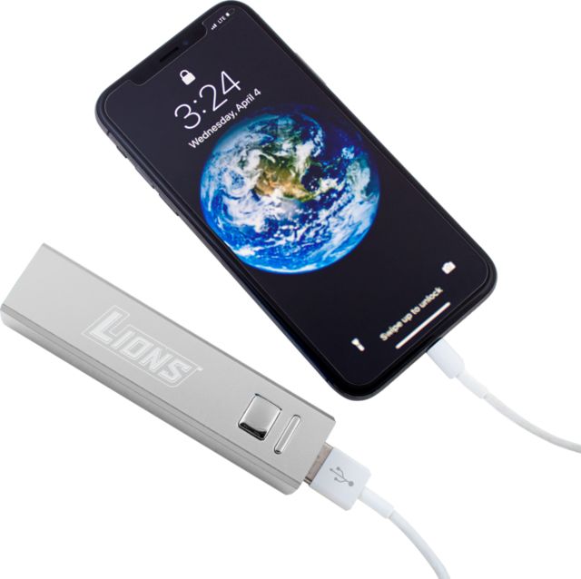 Nassau CC Aluminum Power Bank Lions   Engraved - ONLINE ONLY