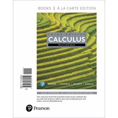 Multivariable Calculus, Books a la Carte Edition