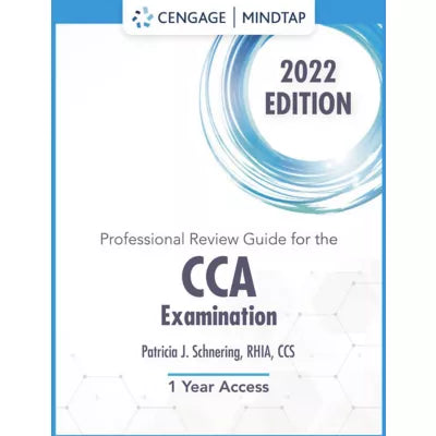 MindTap for Schnering's Professional Review Guide for the CCA Examination, 2022, 2 terms Instant Access
