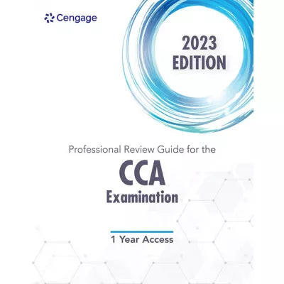 MindTap for Cengage's Professional Review Guide for the CCA Examination, 2023, 2 terms Instant Access