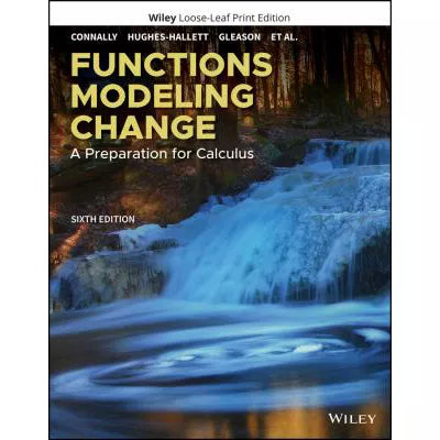 Functions Modeling Change (Loose Pgs)