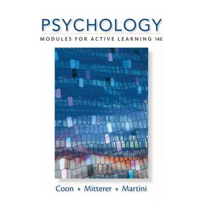 Psychology: Modules etc (w/out Access)