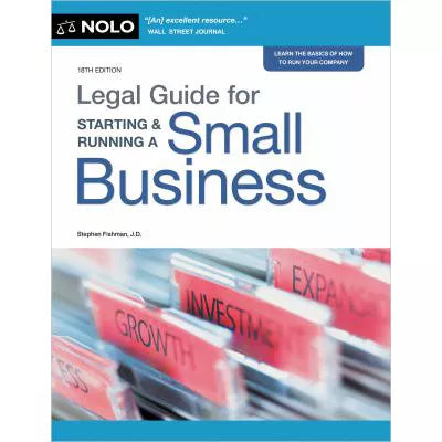 Legal Guide for Starting &amp; Running a Small Business